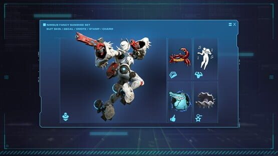 Exoprimal: Nimbus Fancy Banshee Set gameplay screenshot