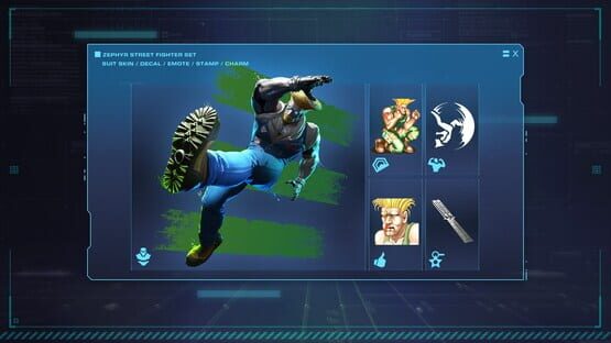 Exoprimal: Zephyr Street Fighter Set gameplay screenshot