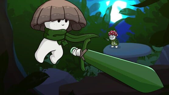 Mushroom Kid's Big Grass Sword official artwork 1