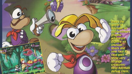 Rayman gameplay screenshot