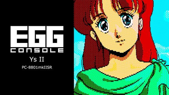 Eggconsole Ys II PC-8801mkIISR gameplay screenshot