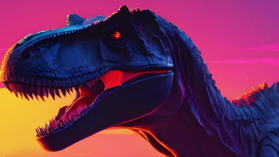 OG Puzzlers: Synthwave Dinosaurs official artwork 1