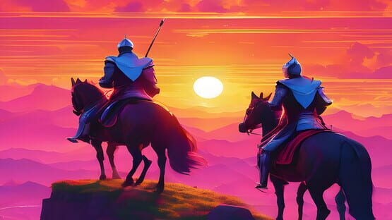 OG Puzzlers: Synthwave Knights official artwork 1