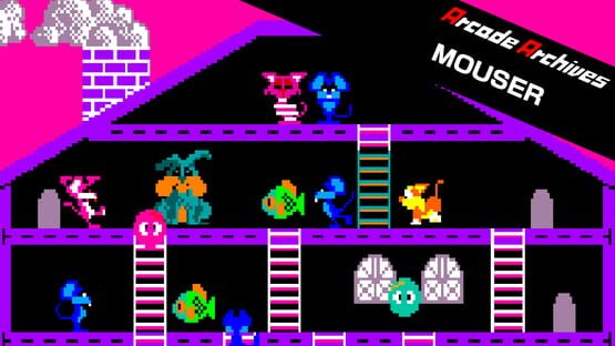 Arcade Archives: Mouser official artwork 1