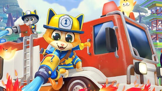 Leo the Firefighter Cat official artwork 1