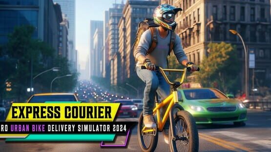 Express Courier Pro: Urban Bike Delivery Simulator 2024! official artwork 1