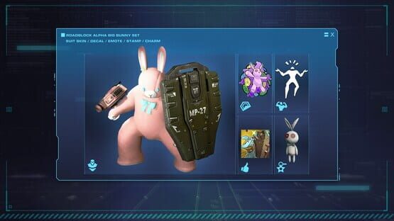 Exoprimal: Roadblock Alpha Big Bunny Set gameplay screenshot