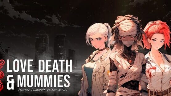 Love, Death & Mummies: Zombie Romance Visual Novel gameplay screenshot