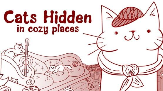 Cats Hidden in Cozy Places official artwork 1