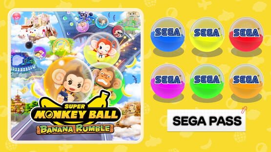 Super Monkey Ball: Banana Rumble - Sega Character Pass official artwork 1