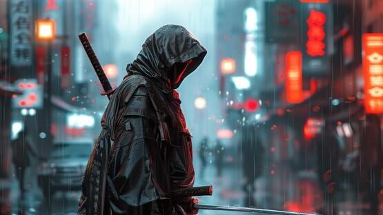 Cyberpunk Samurai official artwork 3