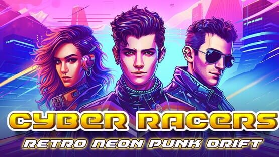 Cyber Racers: Retro Neon Punk Drift official artwork 1