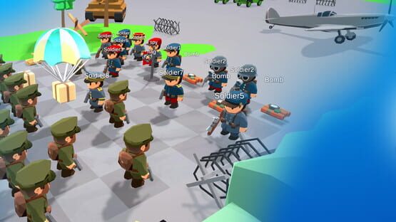 Toon Troops Strategy backdrop