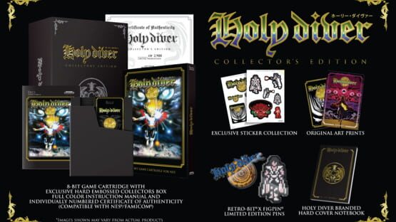 Holy Diver Collector’s Edition gameplay screenshot