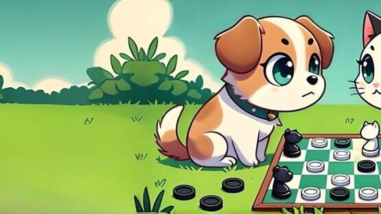 Dog vs Cat Othello gameplay screenshot