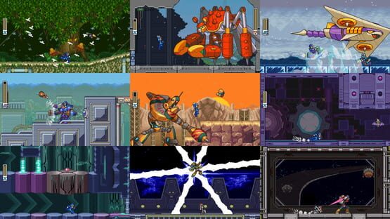 Mega Man X8 16-bit gameplay screenshot