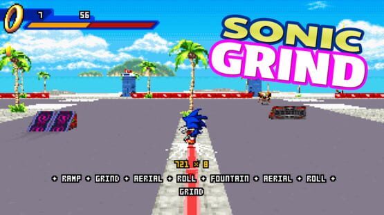 Sonic Grind gameplay screenshot