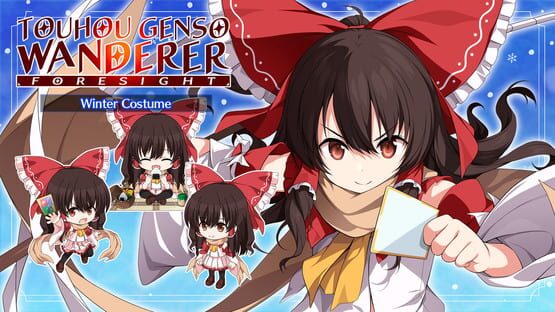 Touhou Genso Wanderer: Foresight - Reimu Hakurei Winter Costume gameplay screenshot