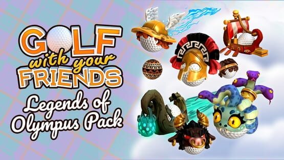 Golf With Your Friends: Legends of Olympus Pack official artwork 1