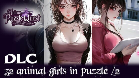 Anime Puzzle Quest: 32 Animal Girls in Puzzle /2 gameplay screenshot