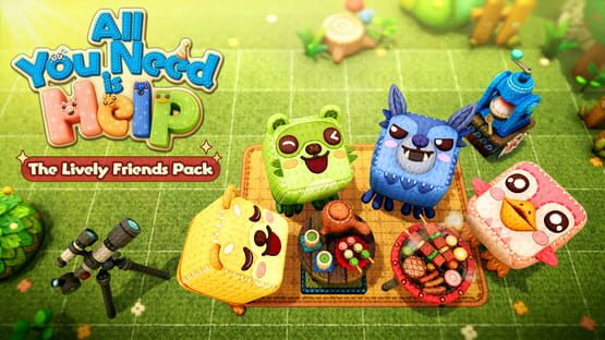 All You Need is Help: The Lively Friends Pack official artwork 1