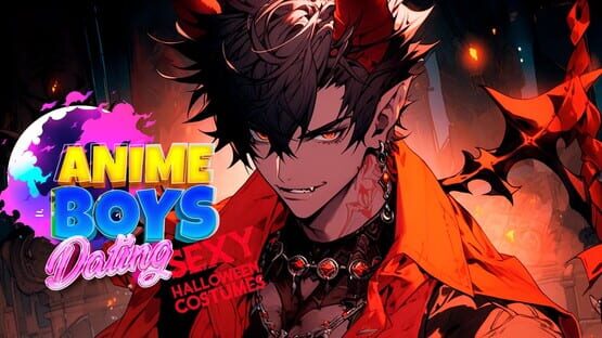 Anime Boys Dating: Sexy Halloween Costumes gameplay screenshot