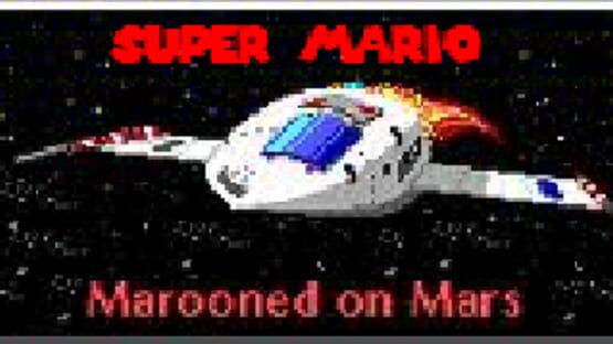 Super Mario in Marooned on Mars! official artwork 1