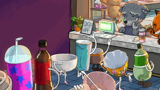Feed the Cups backdrop