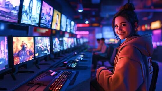 Internet Cafe Simulator 2025 official artwork 3
