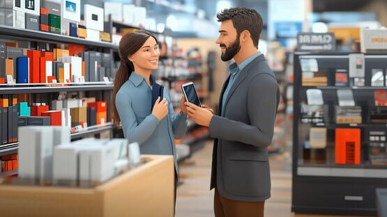 Electronics Supermarket Simulator official artwork 1