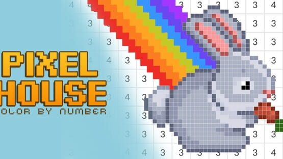 Pixel House: Color by Number official artwork 1