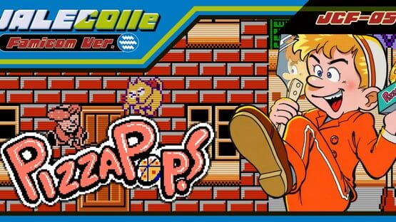 Jalecolle Famicom Ver. Pizza Pop! official artwork 1
