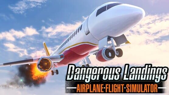 Airplane Flight Simulator: Dangerous Landings official artwork 1