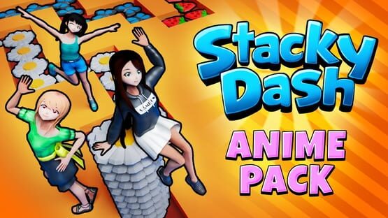 Stacky Dash: Anime Pack gameplay screenshot
