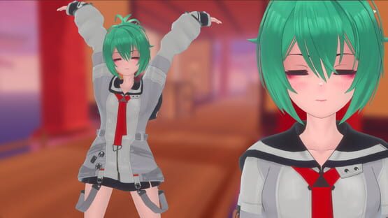 Peachy Derby: Natsuki - Back to School gameplay screenshot