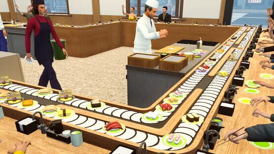 Conveyor Belt Sushi Simulator gameplay screenshot
