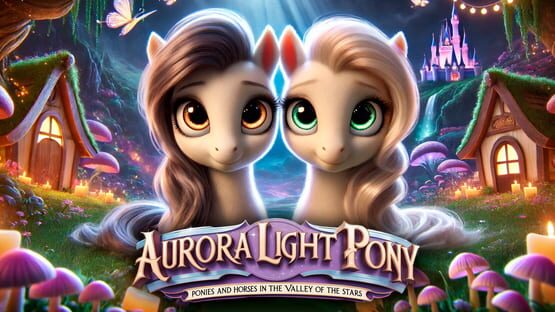 Aurora Light Pony: Ponies and Horses in the Valley of Stars official artwork 1