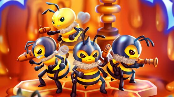 Bees vs. Zombees official artwork 1