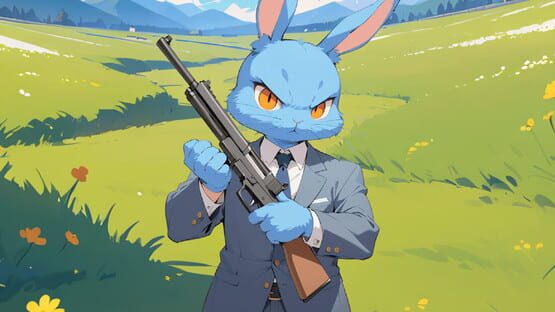 Blue Rabbit, Black Future gameplay screenshot