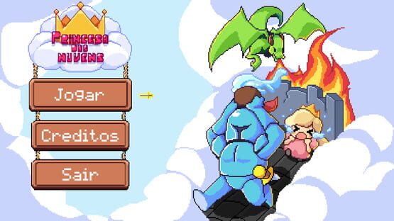 Princesa das Nuvens backdrop