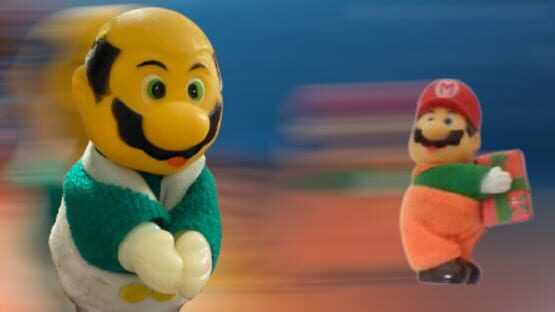 Bald Luigi's Crustmust Deluxe gameplay screenshot