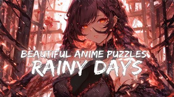 Beautiful Anime Puzzles: Rainy Days gameplay screenshot
