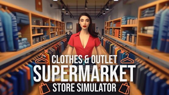 Clothes & Outlet Supermarket Store Simulator official artwork 1