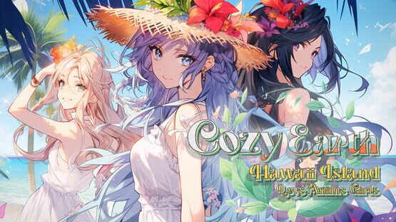 Cozy Earth: Hawaii Island Love Anime Girls official artwork 1