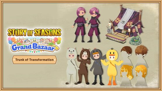 Story of Seasons: Grand Bazaar - Trunk of Transformation gameplay screenshot