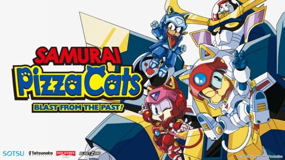 Samurai Pizza Cats: Blast from the Past! official artwork 1