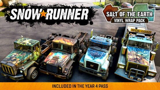 SnowRunner: Salt of the Earth Vinyl Wrap Pack gameplay screenshot