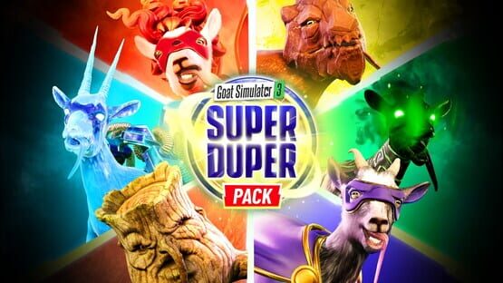 Goat Simulator 3: Super Duper Pack official artwork 1