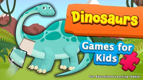 Puzzles & Colors: Games for Kids - Dinosaurs official artwork 1