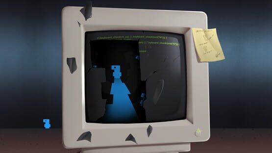 Blu-dude in the Quest of Reality in Time official artwork 1